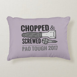 This is my comeback -> Chopped & Screwed PAO 2017 Accent Pillow
