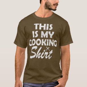 This Is My Cooking Funny Chef Cook Graphic T-Shirt