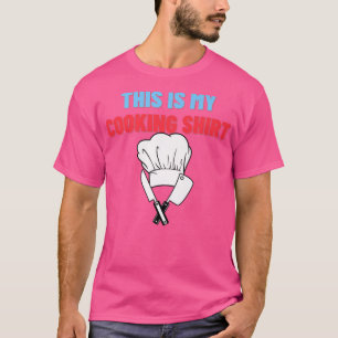 this is my cooking shirt funny chef cook bbq gift 