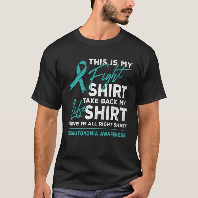 This Is My Fight Shirt Dysautonomia Awareness Ribb (Front)