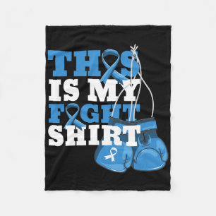 This Is My Fight Type 1 Diabetes Support Strong Fleece Blanket