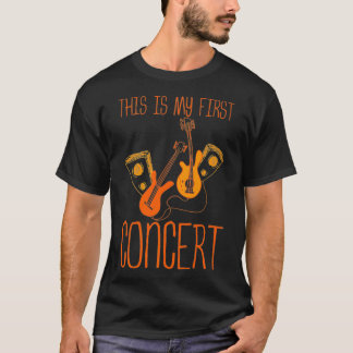 This Is My First Concert guitar T-Shirt