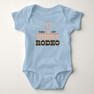This IS My First Rodeo - First Birthday T-shirt Baby Bodysuit