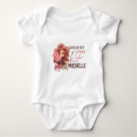 This is My First Rodeo Western 1st Birthday Name 