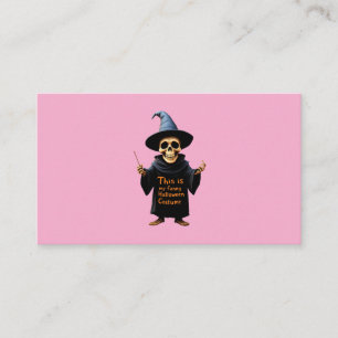 This Is My Funny Halloween Costume Perfect Outfit Business Card