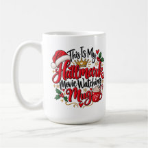 This Is My Hallmark Movie Watching Christmas Mug