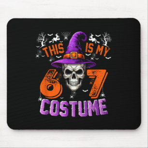 This Is My Halloween 67 Costume _1 Mouse Pad