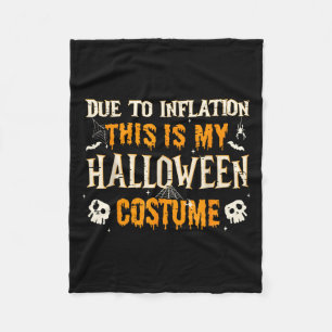 This Is My Halloween Costume Men Women Funny Hallo Fleece Blanket