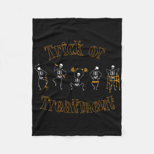 This Is My Halloween Costume Skeleton Funny Hallow Fleece Blanket