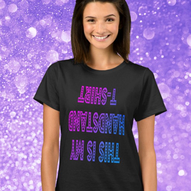 "This is my Handstand T-Shirt" Gymnastics Tee (Creator Uploaded)