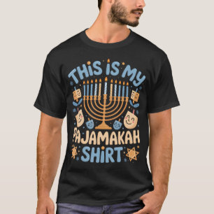 This Is My Hanukkah 	kah 	 Chanukah Jewish Funny T-Shirt