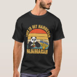 This is My Hanukkah Pajamakah Funny Panda Eating R T-Shirt<br><div class="desc">This is My Hanukkah Pajamakah Funny Panda Eating Ramen Food T-Shirt</div>