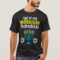 This Is My Hanukkah Pajamakah Menorah Chanukah Paj