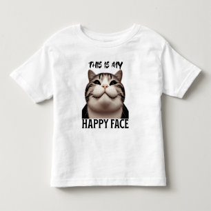 This is my Happy Face Toddler T-shirt