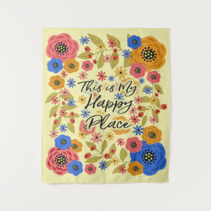 This is My Happy Place Medium Tapestry