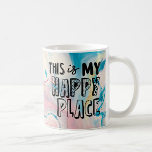 This Is My Happy Place Pastel Mug