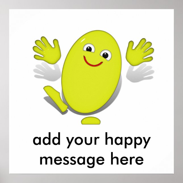 This is my happy....... poster (Front)