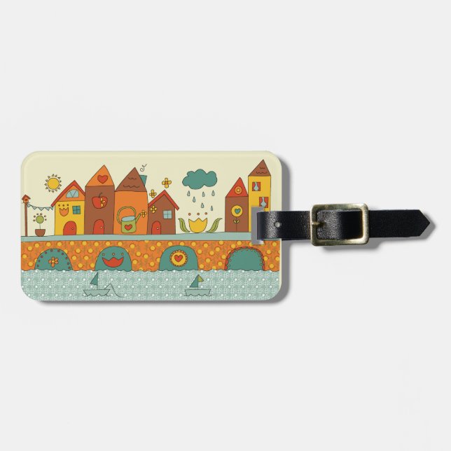This is my Home Luggage Tag (Front Horizontal)