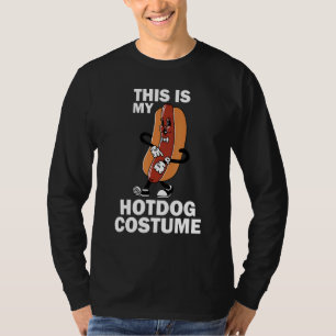 This Is My Hotdog Costume Low Budget Halloween T-Shirt