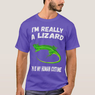 This is My Human Costume Im Really a Lizard Cute g T-Shirt