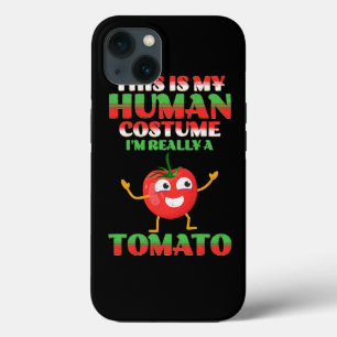 This Is My Human Costume Im Really a tomato Funny iPhone 13 Case