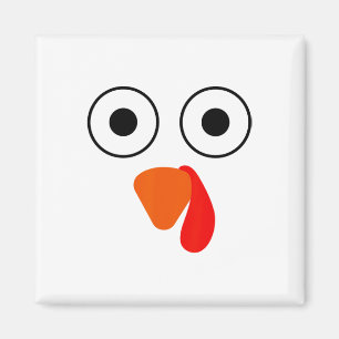 This Is My Human Costume I'm Really A Turkey Funny Magnet