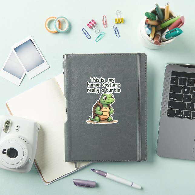 This Is My Human Costume I'm Really A Turtle T-Shi (iPad Cover)
