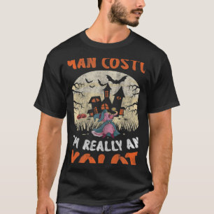 This Is My Human Costume I'm Really An Axolotl Hal T-Shirt