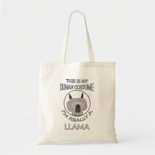 This Is My Human Costume - Llama Edition II Tote Bag