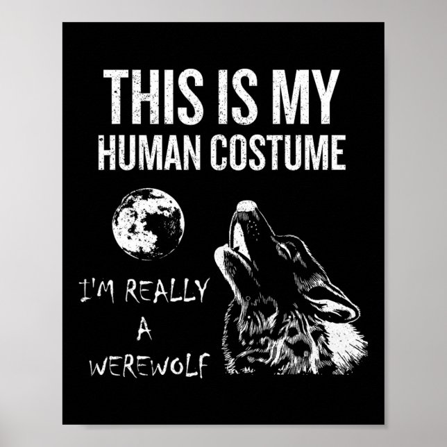 This Is My Human Costume  Poster (Front)