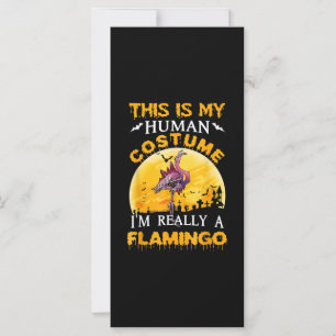 This Is My Human Costume Really Flamingo Halloween