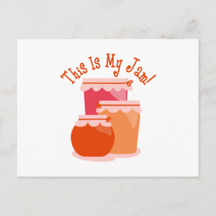 This Is My Jam! Postcard