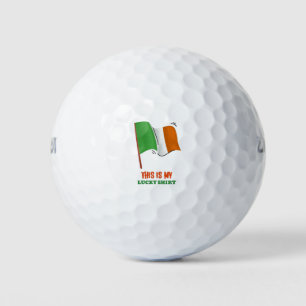 This Is My Lucky Shirt Golf Balls