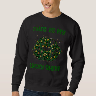 This Is My Lucky Tee St Saint Patrick's Day Lips S