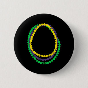 This Is My Mardi Gras Shirt Funny Outfit Men Women 2 Inch Round Button