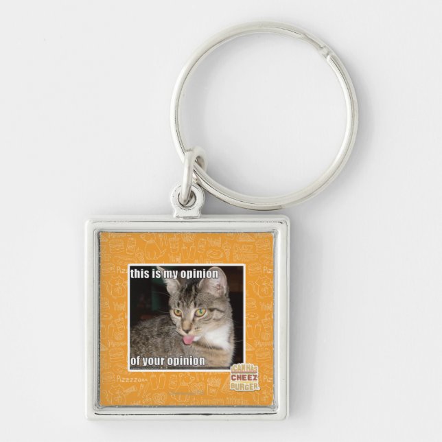 this is my opinion keychain (Front)