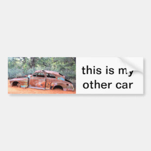 this is my other car bumper sticker
