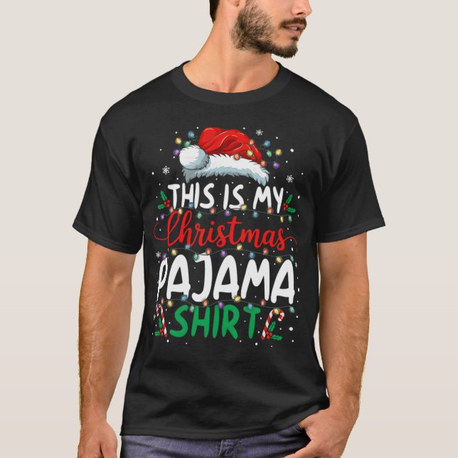 This Is My Pajama Pjs - modern T-Shirt (Front)