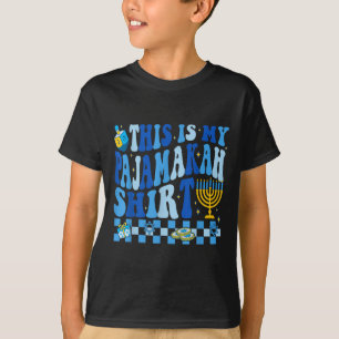 This Is My Pajamakah Shirt Chanukah Pajama Groovy