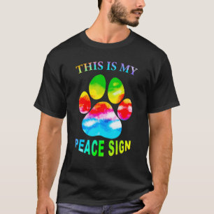 This Is My Peace Sign This Is My Peace Sign T-Shirt
