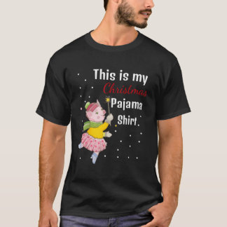 This Is My Pig Pajama Xmas Pig 2020 Gift For Chris T-Shirt