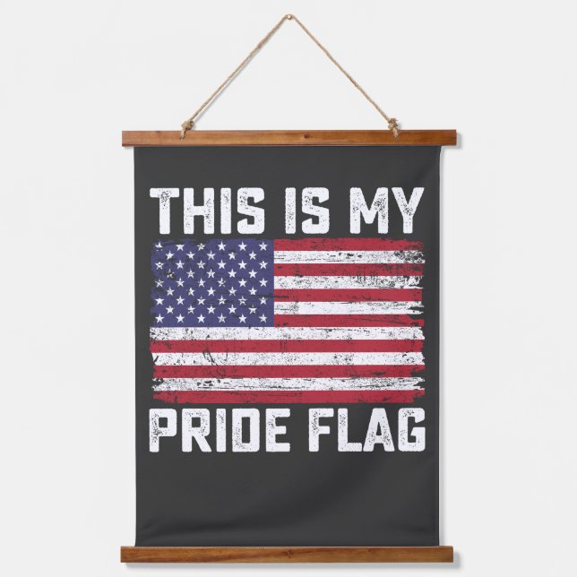 This Is My Pride Flag USA Hanging Tapestry (Front)