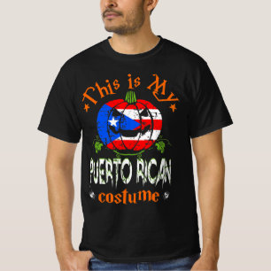 This Is My Puerto Rican Costume Halloween T-Shirt