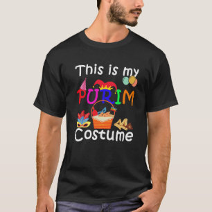 This Is My Purim Costume Funny Jewish T-Shirt