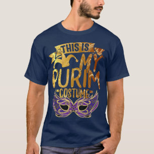 This Is My Purim Costume Jewish Happy Purim Holida T-Shirt