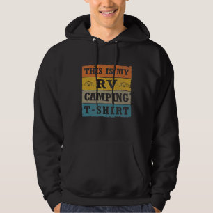 This Is My Rv Camping Vintage Retro Love Glamping Hoodie
