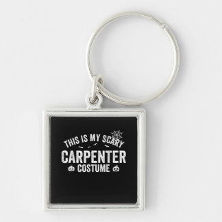 This is my Scary Carpenter Costume Halloween Keychain