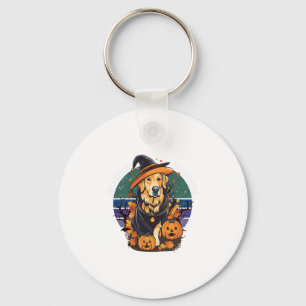 This is my scary dog dad costume Halloween Doglove Keychain