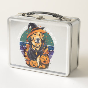 This is my scary dog dad costume Halloween Doglove Metal Lunch Box