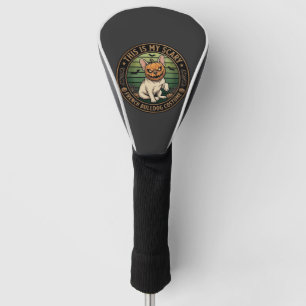 This Is My Scary French Bulldog Costume Halloween Golf Head Cover